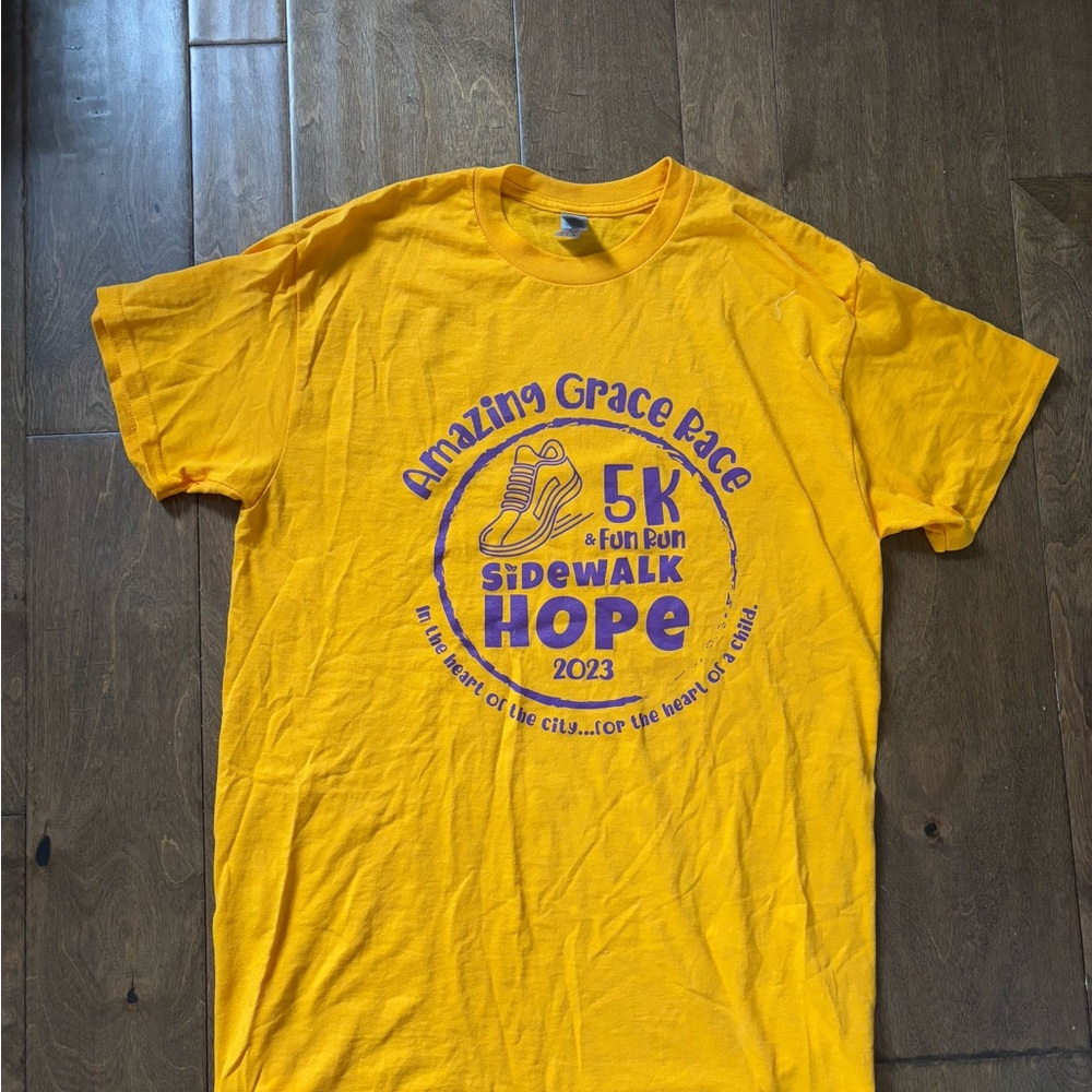 Amazing Grace Race Yellow T-Shirt